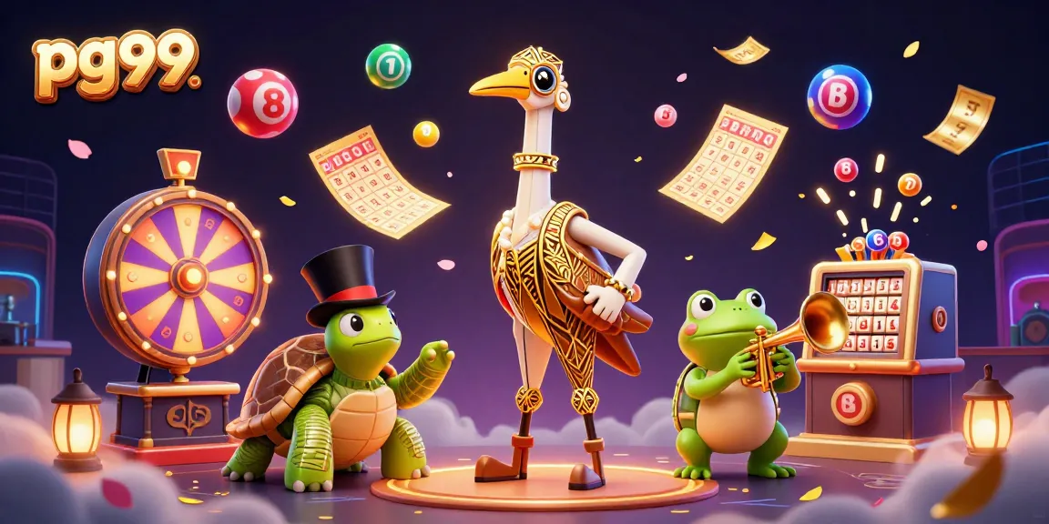 Play slots and win big at pg99 with vibrant lottery balls and gaming excitement.