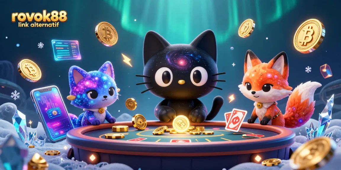 Engage with the cosmic casino experience featuring rokok88 link alternatif and vibrant gaming elements.
