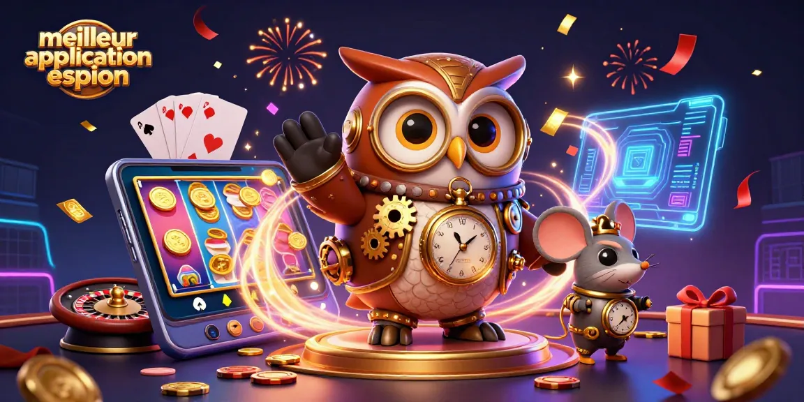Découvrez le meilleur application espion en jouant aux jeux de casino avec des éléments de surveillance captivants.