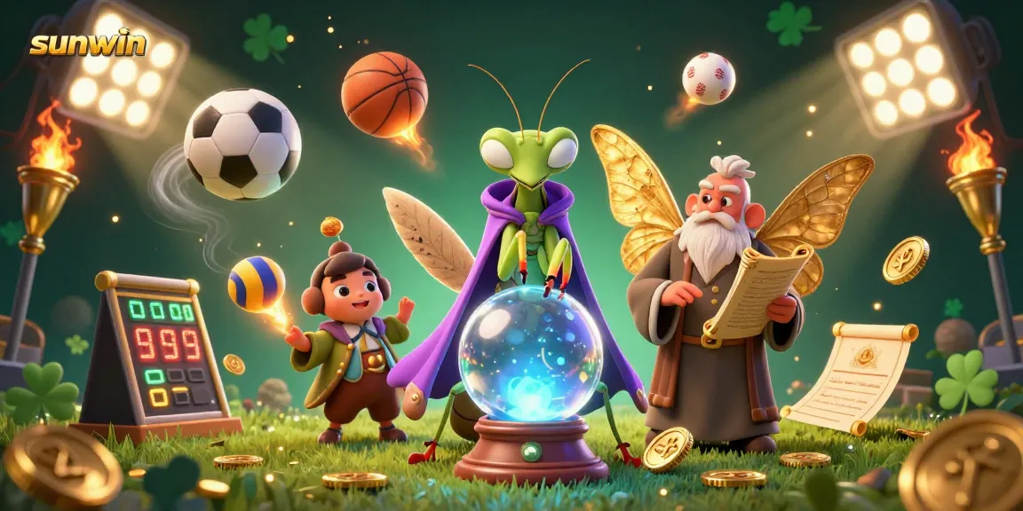 Sunwin players enjoy advanced betting strategies in a rich casino environment filled with magical elements.