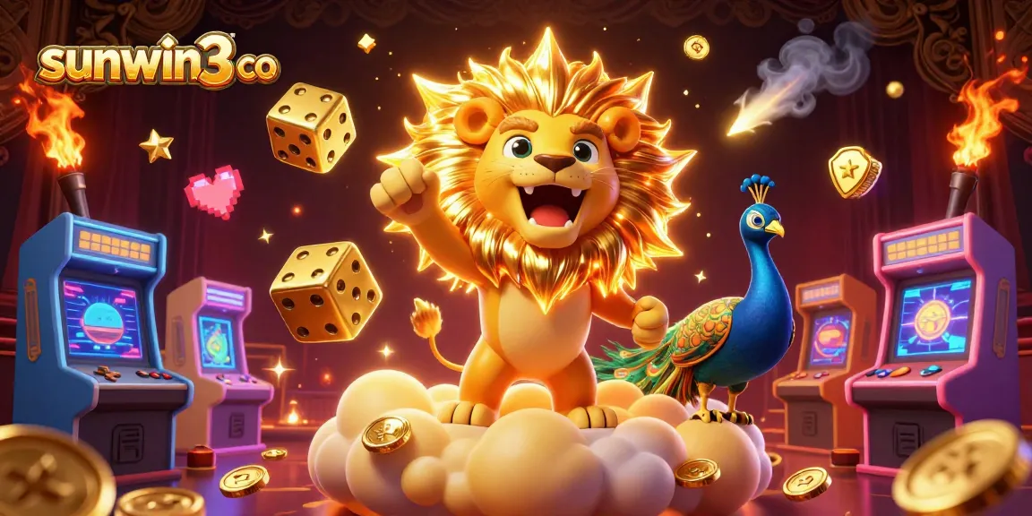Experience the thrill of sunwin3 co with vibrant casino gaming visuals, celebrating dynamic wins.