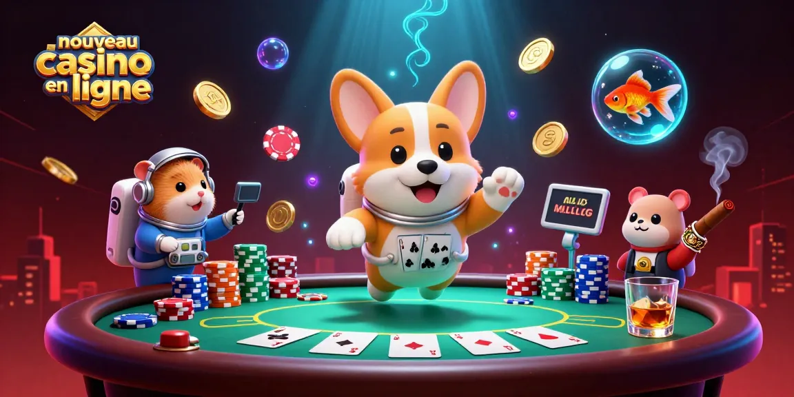 Découvrez le nouveau casino en ligne avec des personnages 3D dans un univers ludique et coloré.