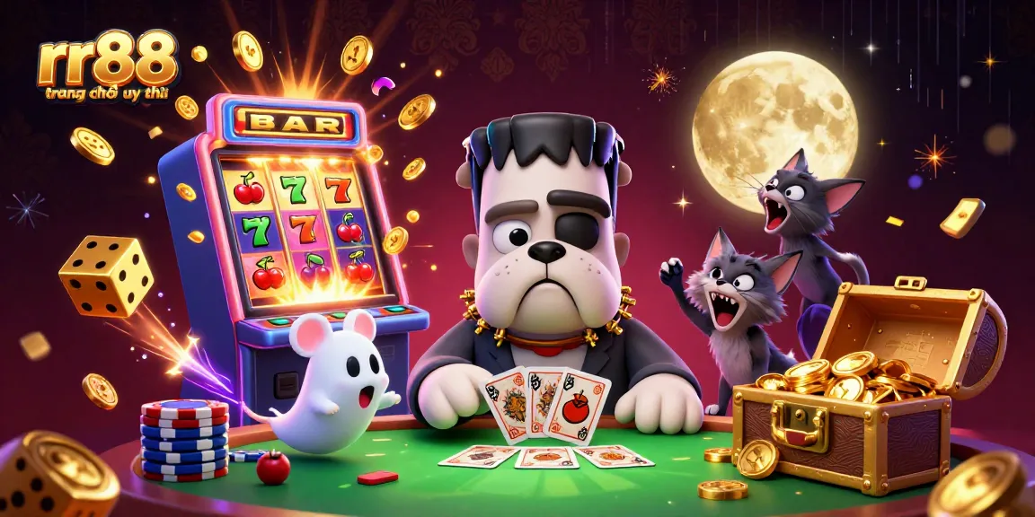 Experience thrilling gameplay at rr88 trang chủ uy tín with vibrant characters and dynamic casino elements.
