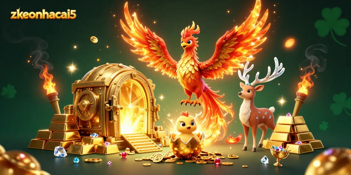 Experience the exciting world of zkeonhacai5 with dynamic casino elements and fantasy characters.