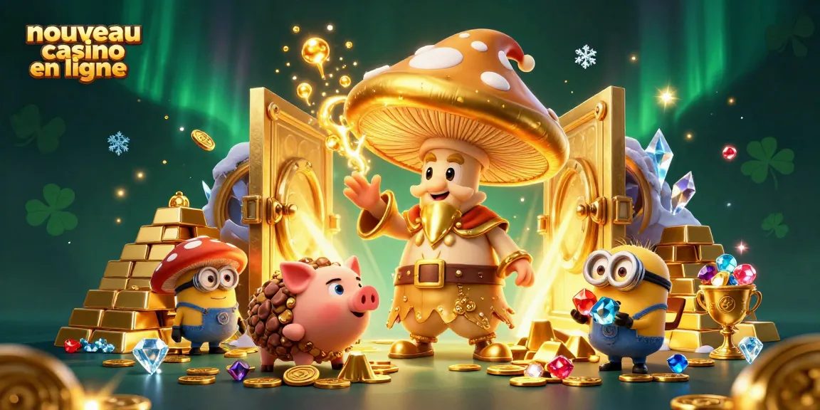 Explorez le monde des jeux dans un nouveau casino en ligne rempli de trésors scintillants.