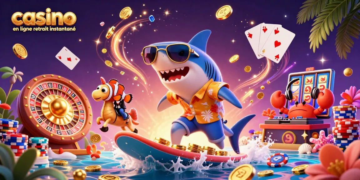 Profitez d'un casino en ligne retrait instantané avec des gains rapides et sécurisés dans un décor vibrant.
