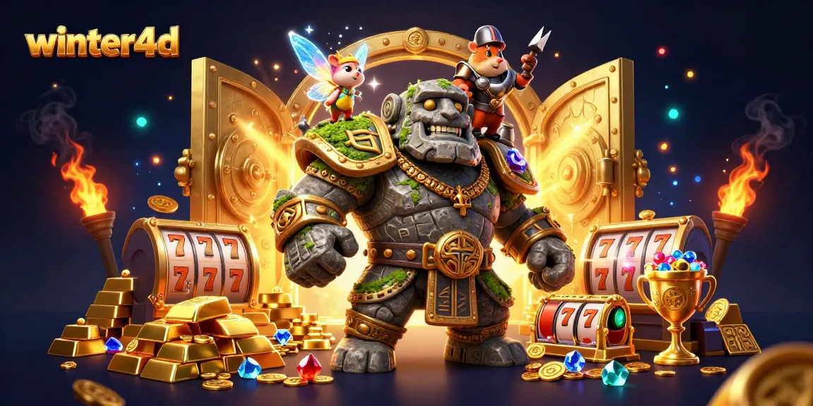 Memainkan winter4d dengan gober perlindungan, magic berkilau, dan simbol slot yang penuh warna.