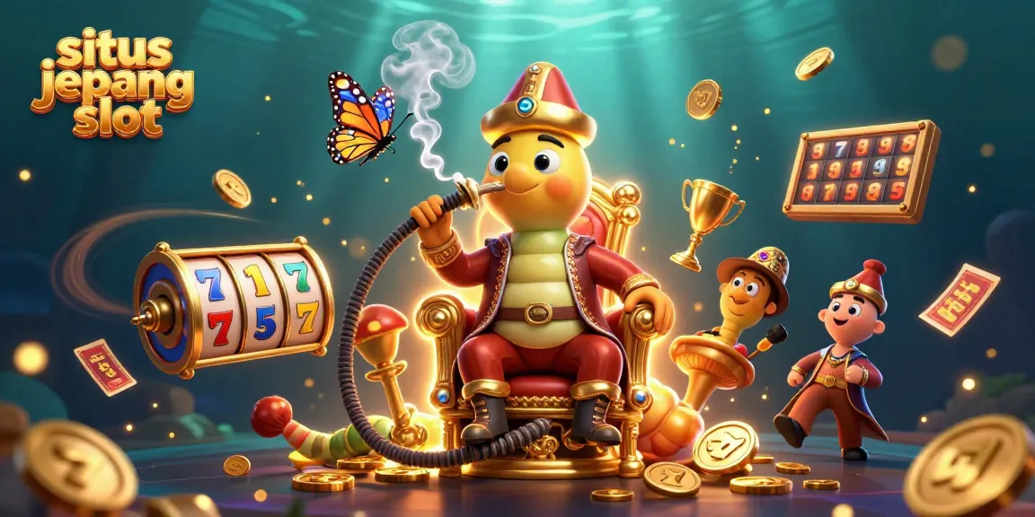 Experience situs jepang slot excitement with vibrant 3D slot machine visuals and dynamic casino elements.