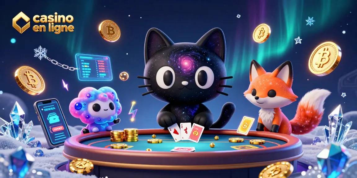 Attirez les gains au casino en ligne avec un chat noir gravitationnel