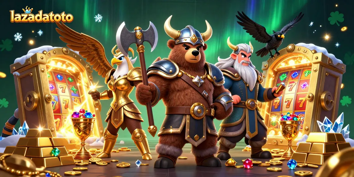 Experience winning moments at lazadatoto with vibrant gaming elements and dynamic characters.