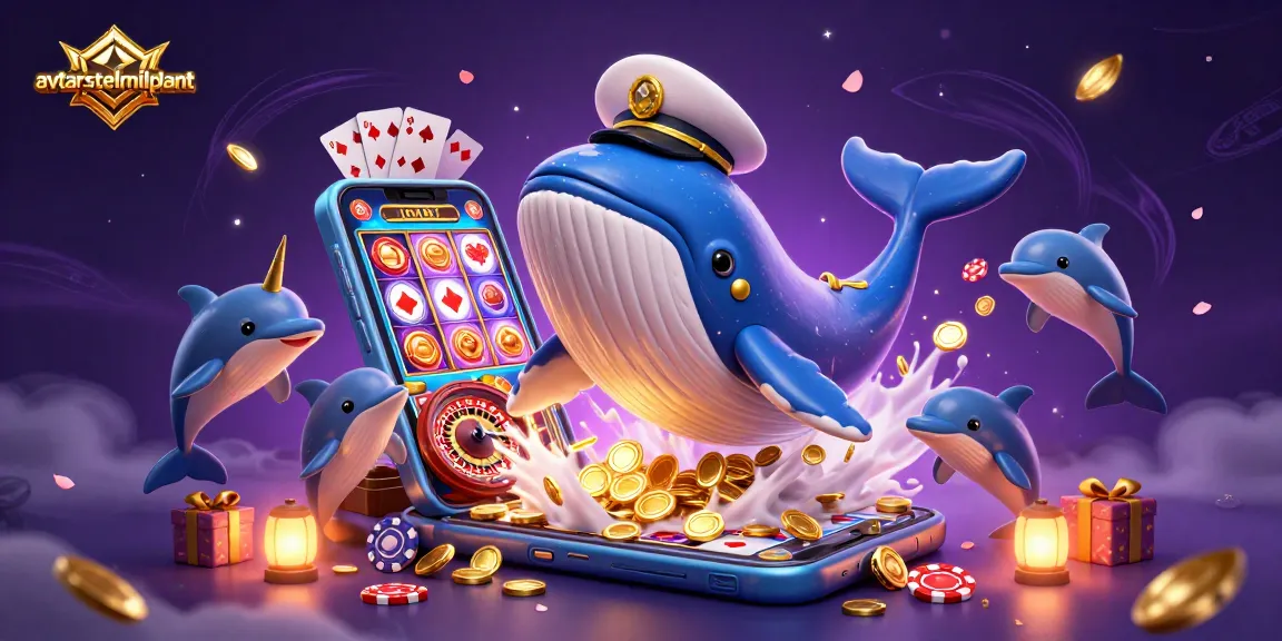 Permainan slot online avtarsteelmillplant dengan karakter ikan paus, narwhal, dan lumba-lumba menarik membuat pengalaman judi luar biasa.