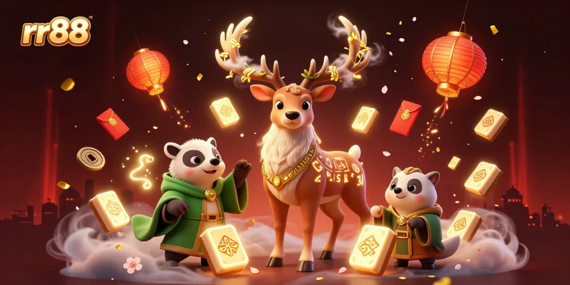Experience thrilling gameplay at rr88 with vibrant characters and festive gaming elements.