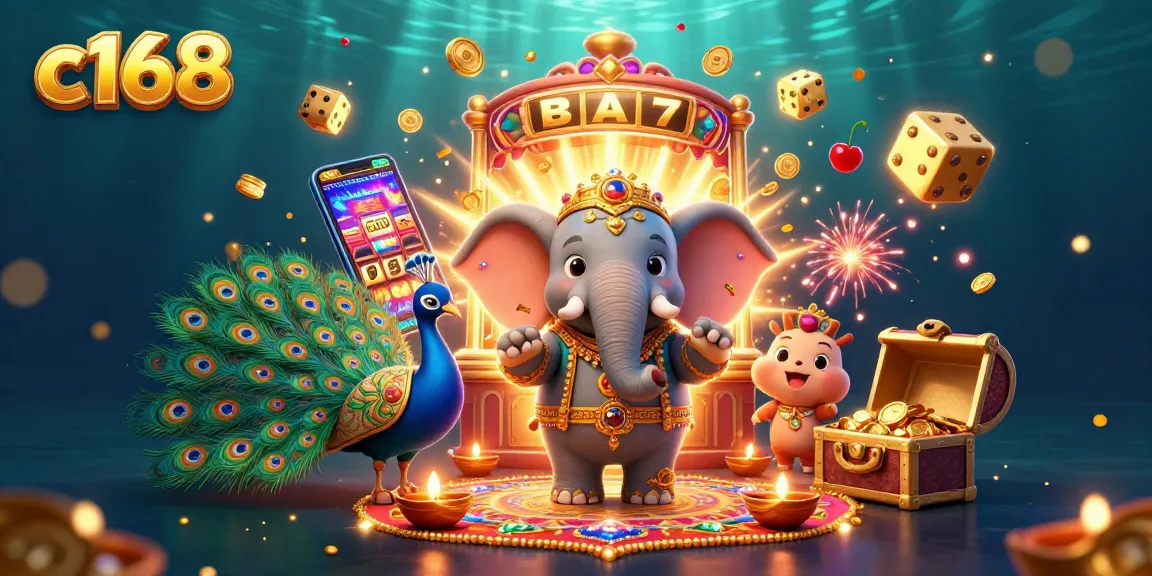 Experience the thrill of winning at c168 with dazzling slots, vibrant animations, and rich prizes together!