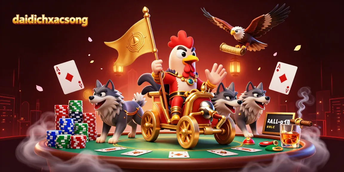 Dive into daidichxacsong as a rooster warlord and wolves conquer the poker battleground.