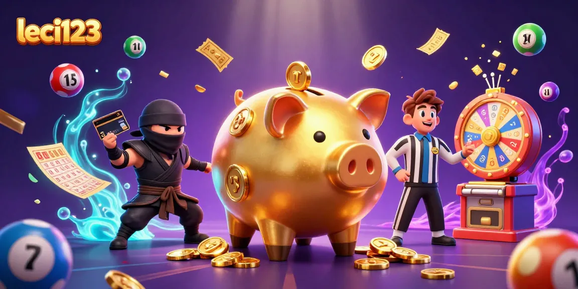 Menikmati serunya permainan leci123 dengan keseruan piggy bank emas, ninja dompet, dan wasit samurai.