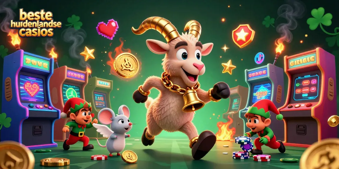 Experience the thrilling action at beste buitenlandse casinos as mischievous gremlins steal poker chips.