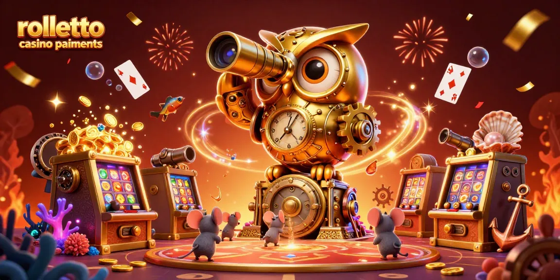 Visualisez les paiements chez rolletto casino paiements avec une illustration dynamique et détaillée.