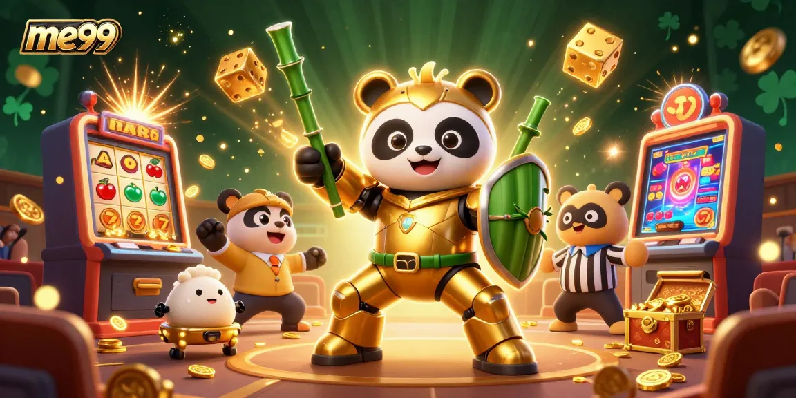 Experience exhilarating gameplay at me99 casino with colorful characters and dynamic casino elements.