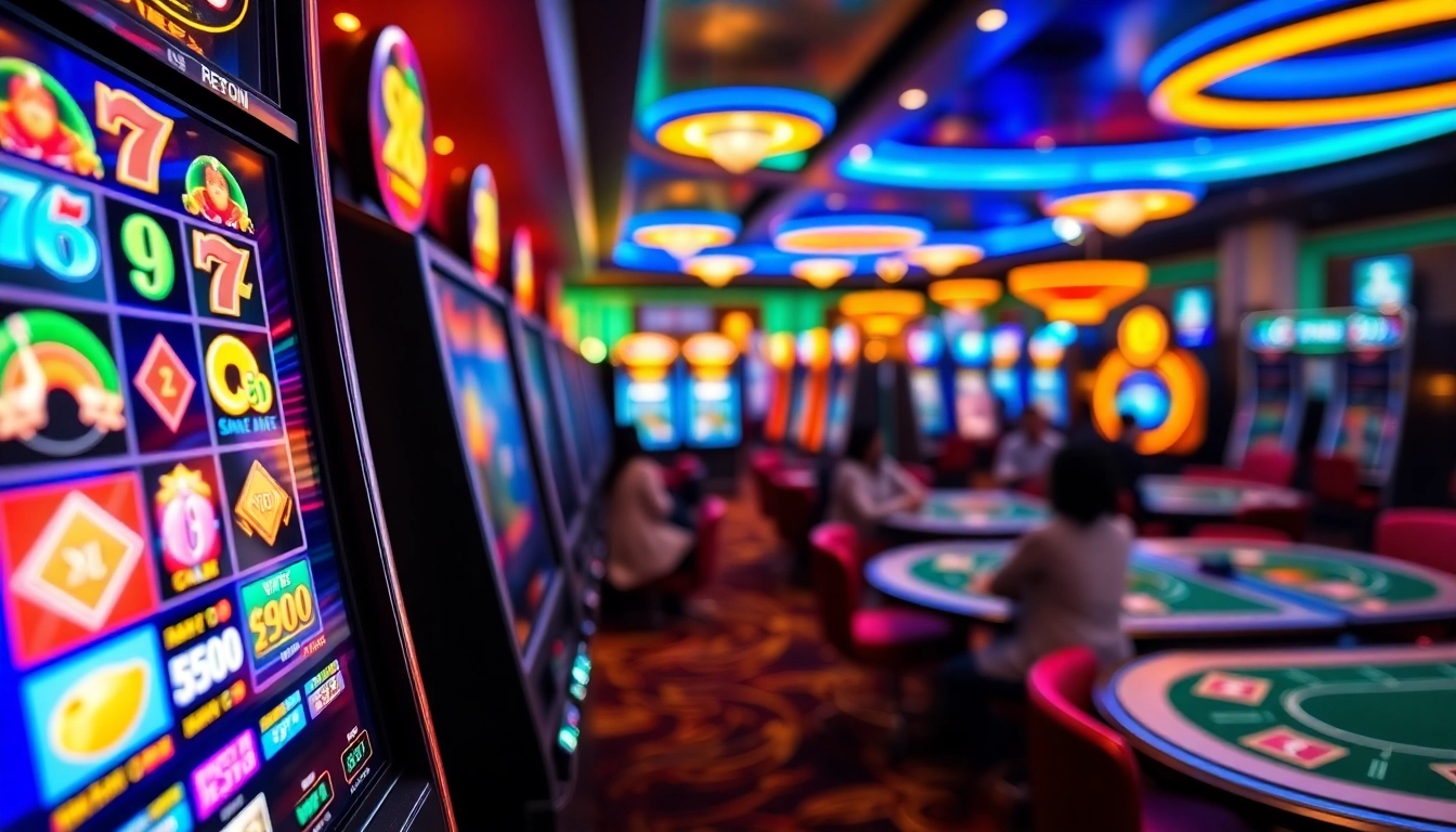Menangkan hadiah menarik di slot88 dengan mesin slot berwarna-warni di kasino.