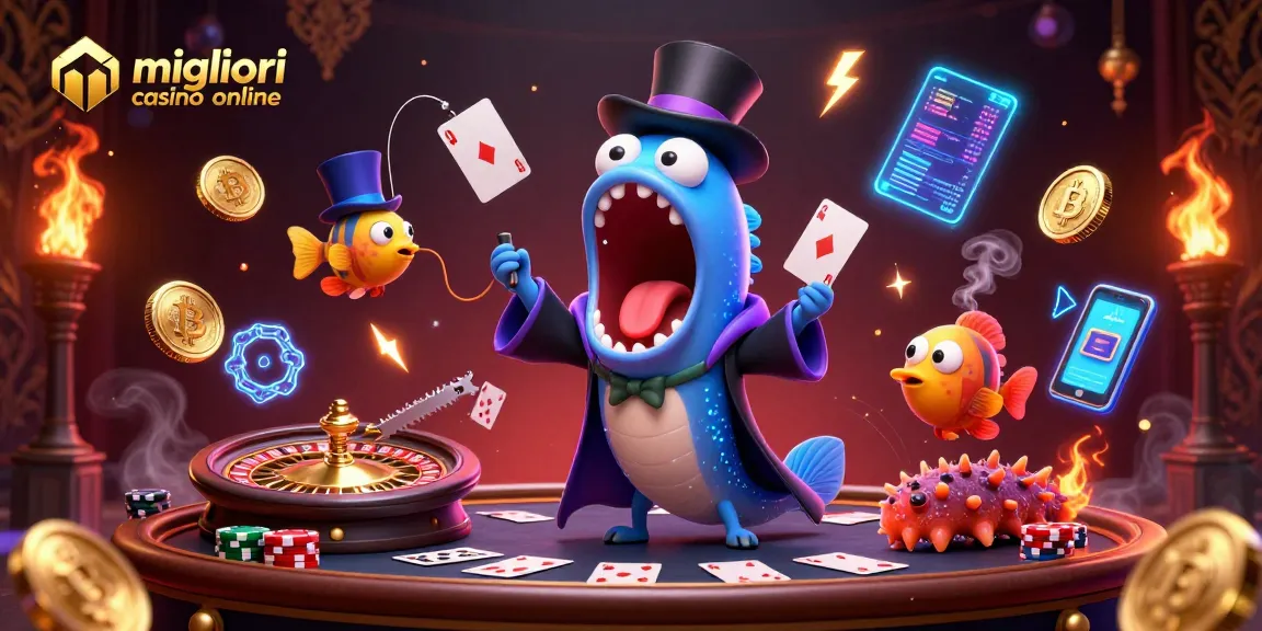 I migliori casino online con creature sottomarine che giocano, esaltano il gioco e l'intrattenimento.