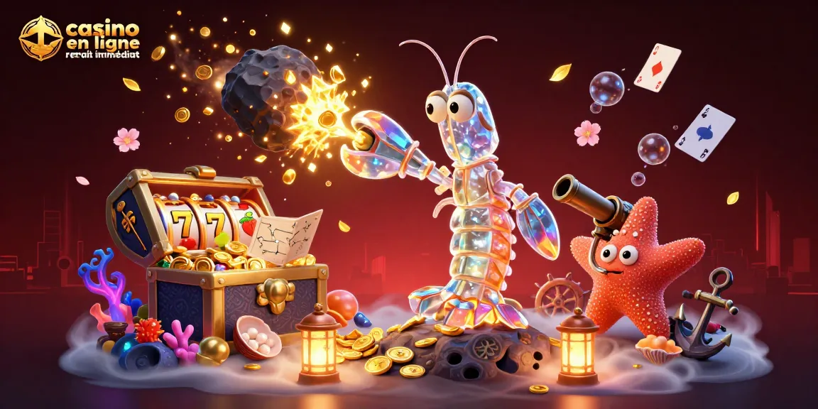 Gagnez avec casino en ligne retrait immédiat grâce à des illustrations 3D captivantes et dynamiques.