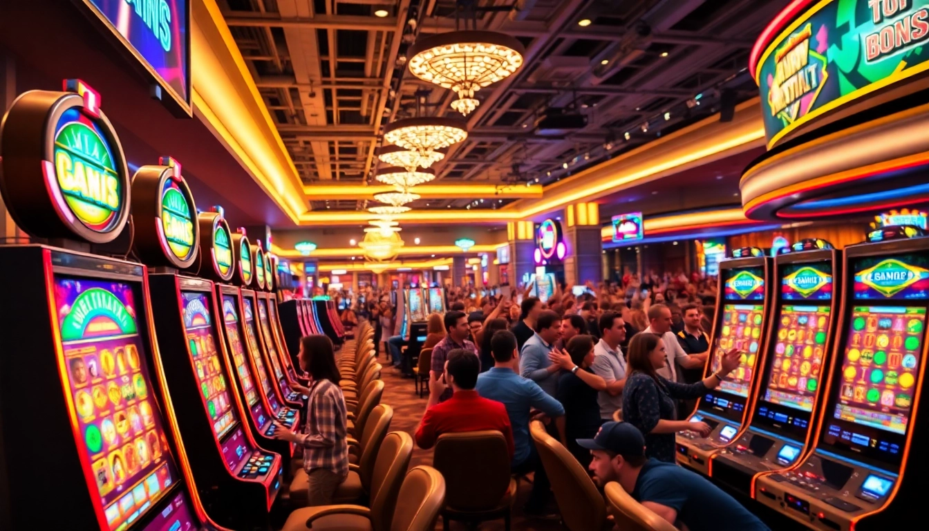 Wortel21 seru di mesin slot casino yang ramai dan penuh warna.