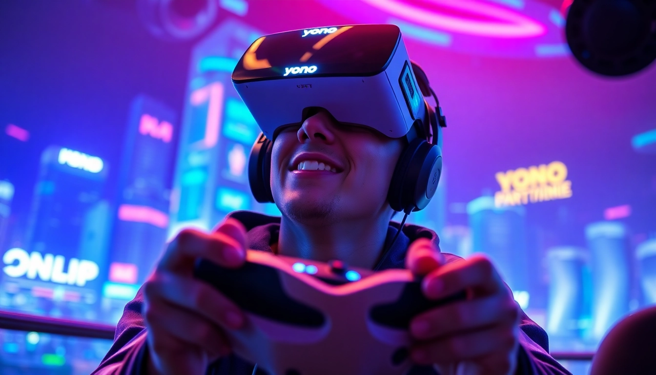 Immerse in action-packed yono game with vibrant visuals and dynamic player experience.