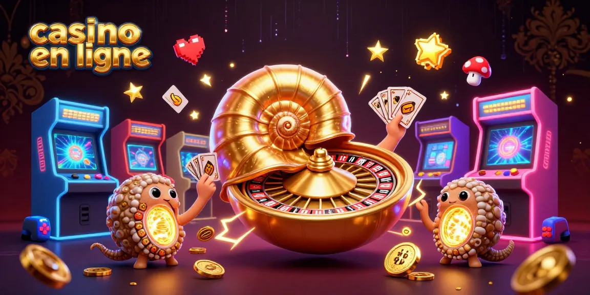 Profitez d'une expérience de casino en ligne immersive avec un nautilus géant et une ambiance électrisante.