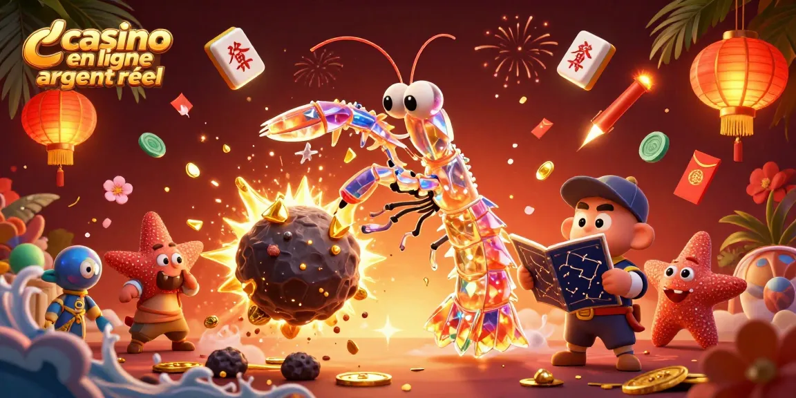 Jouez au casino en ligne argent réel avec des personnages animés dans un décor dynamique et riche.