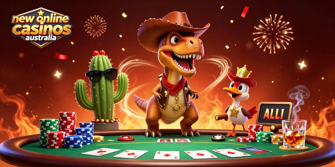 Win big with new online casinos Australia where fun meets strategy in an exciting poker showdown.