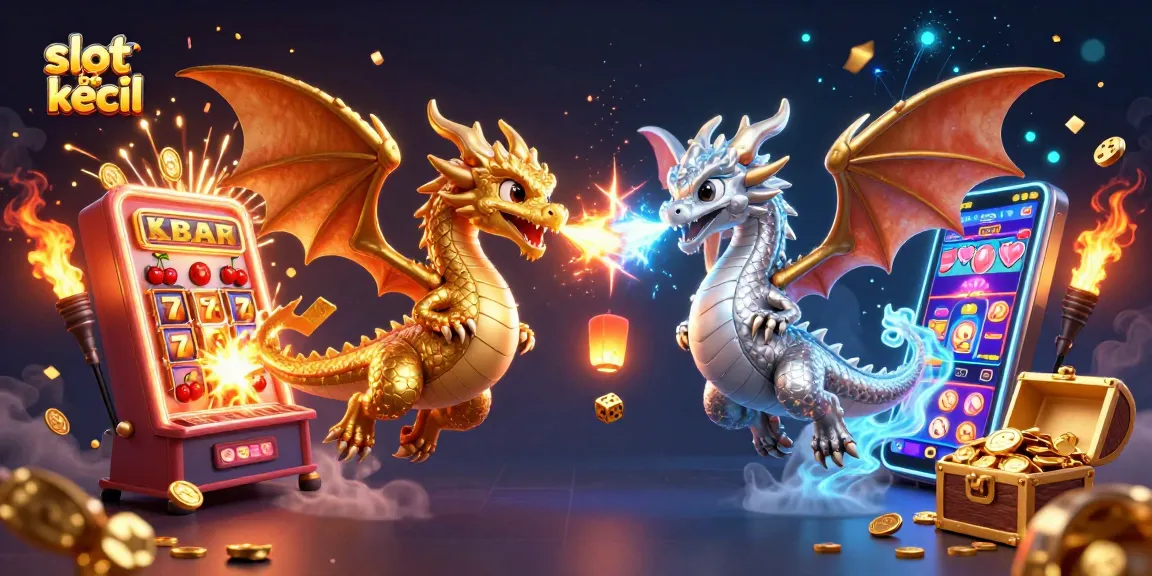 Experience the thrill of slot bet kecil with dragons, jackpots, and vibrant casino elements.