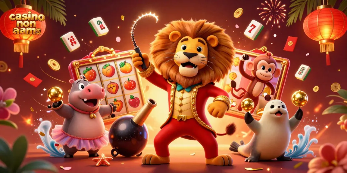 Casinò non AAMS: gioca con divertenti personaggi in un ambiente di gioco vivace e festoso
