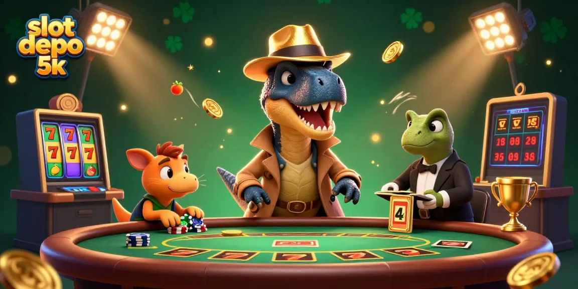 Raih kemenangan dalam slot depo 5k dengan kenyamanan tanpa potongan deposit.