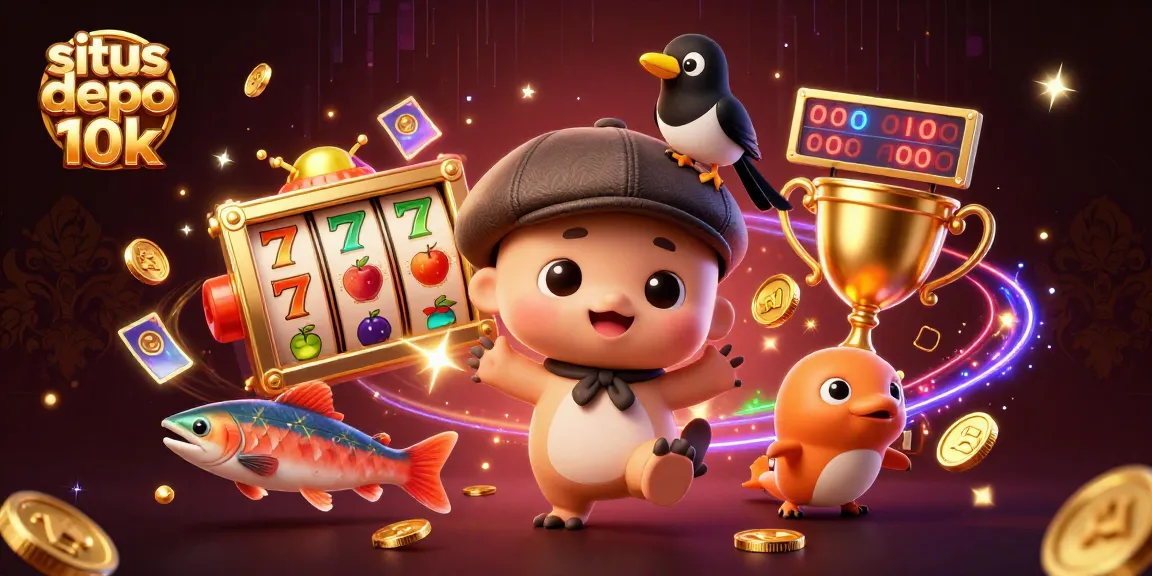 Menangkan jackpot di situs depo 10k dengan gameplay yang menarik dan banyak pilihan permainan slot.