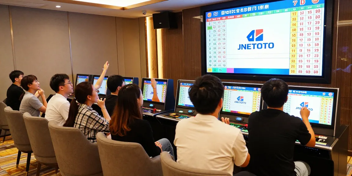 Exciting JNETOTO live draw event showcasing diverse players engaging in Macau 4D lottery results.