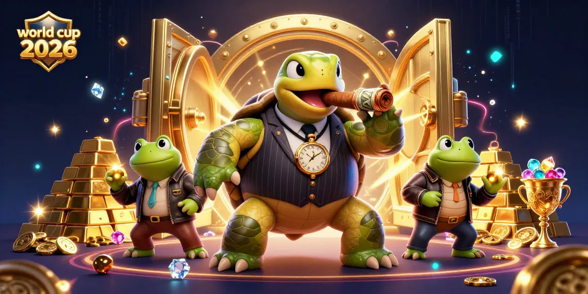 Engage in thrilling world cup 2026 betting action with vibrant casino elements and characters.
