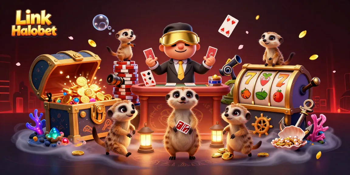 Link Halobet memberikan pengalaman kasino yang luar biasa dengan karakter meerkat yang dinamis dan slot yang memikat.