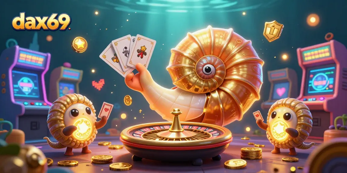 Dax69 mengklaim jackpot dengan nautilus raksasa dan cahaya keemasan dalam permainan slot