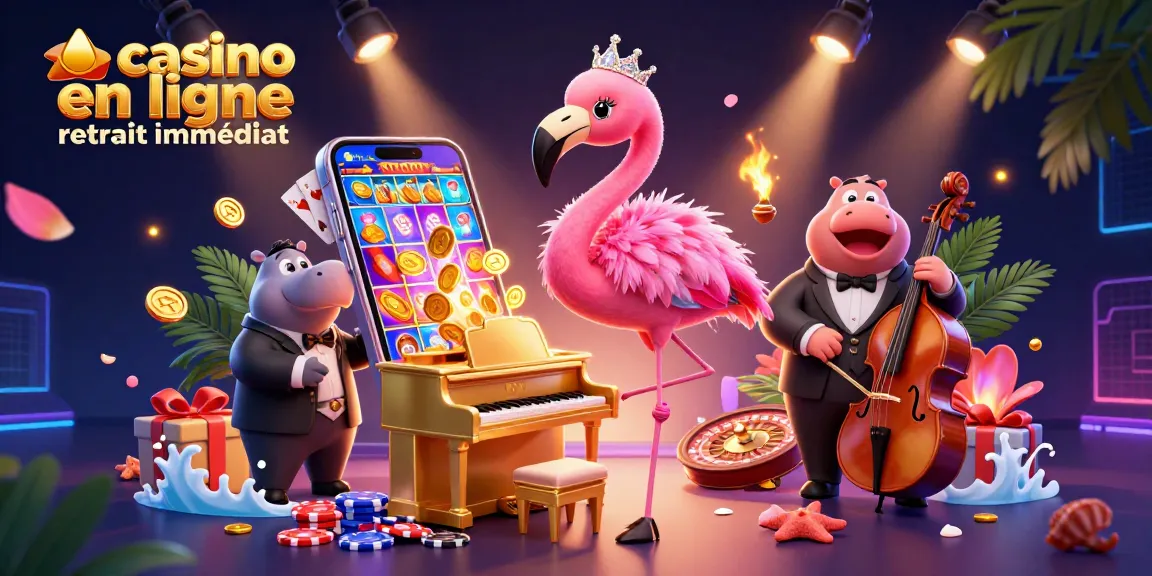 Casino en ligne retrait immédiat : gagnez rapidement avec des jeux animés et des gains instantanés !
