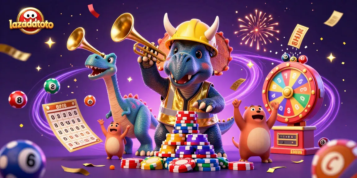 Rayakan kemenangan di lazadatoto dengan kerumunan dino yang meriah dan lotre yang berlangsung!