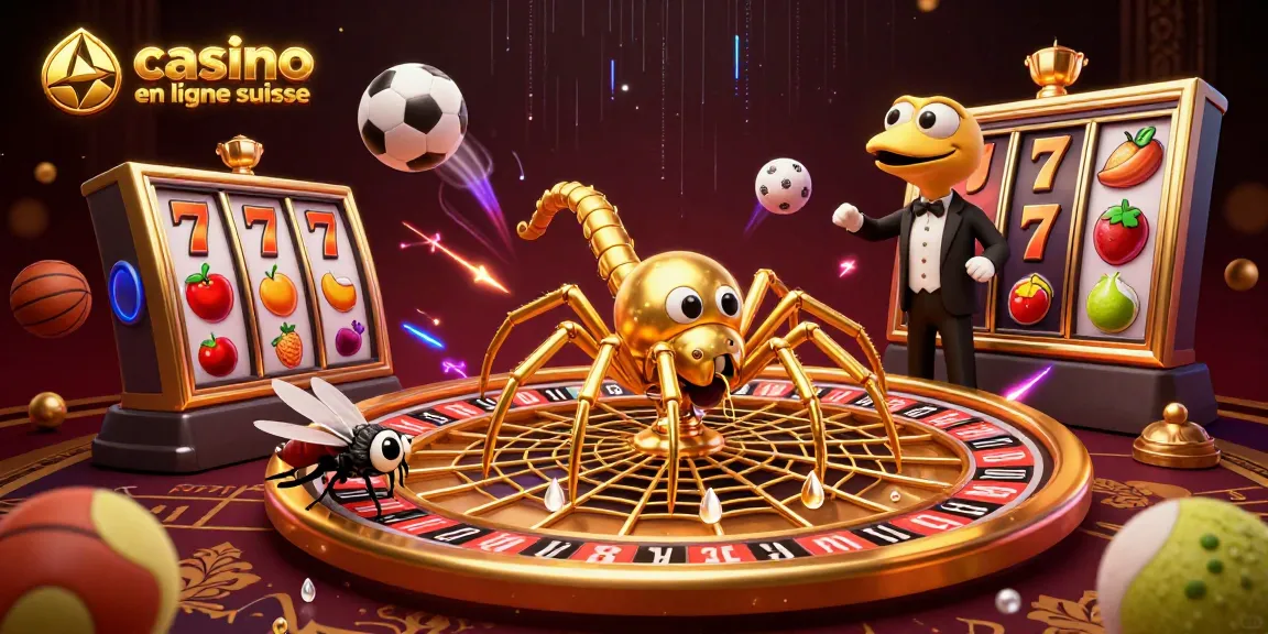 Mettez en jeu vos chances au casino en ligne suisse avec un monde vibrant de machines à sous et de paris passionnants.