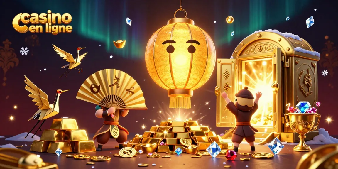 Attrapez des gains incroyables au casino en ligne avec ce monde magique illuminé de trésors et de symboles de bonheur.